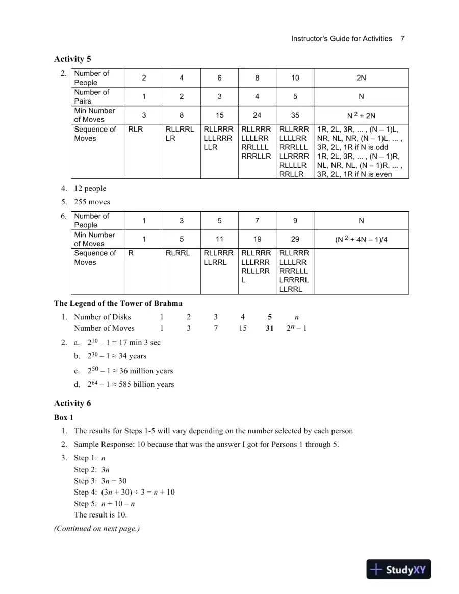 Test Bank for Mathematical Reasoning for Elementary Teachers - Media Update, 7th Edition, page 8