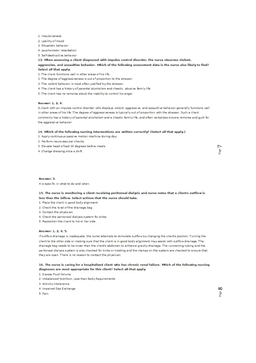 NCLEX Practice Exam, page 4