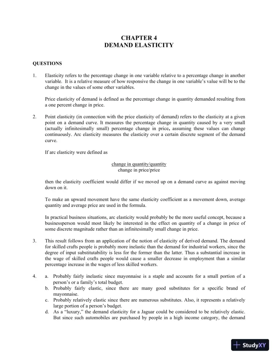 Solution Manual For Managerial Economics: Economic Tools for Today's Decision Makers, 7th Edition, page 20