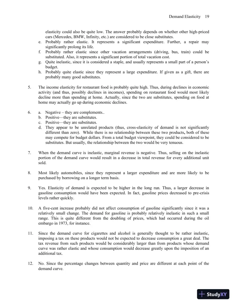 Solution Manual For Managerial Economics: Economic Tools for Today's Decision Makers, 7th Edition, page 21