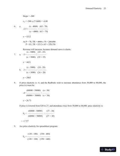 Solution Manual For Managerial Economics: Economic Tools for Today's Decision Makers, 7th Edition - Page 25 preview image