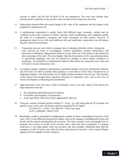 Solution Manual For Managerial Economics: Economic Tools for Today's Decision Makers, 7th Edition - Page 8 preview image