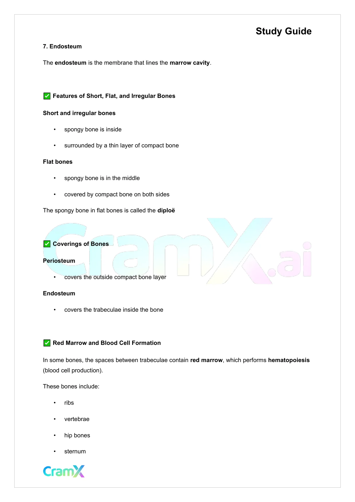 Anatomy and Physiology - Bones and Skeletal Tissues - Page 7 preview image