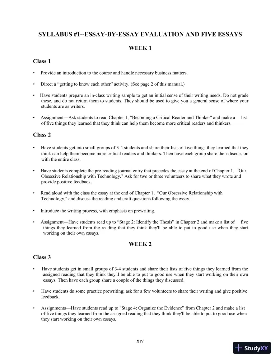 The Longman Reader, 12th Edition Lecture Notes, page 14