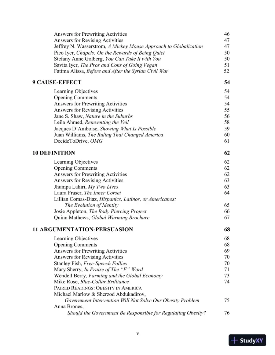The Longman Reader, 12th Edition Lecture Notes, page 5
