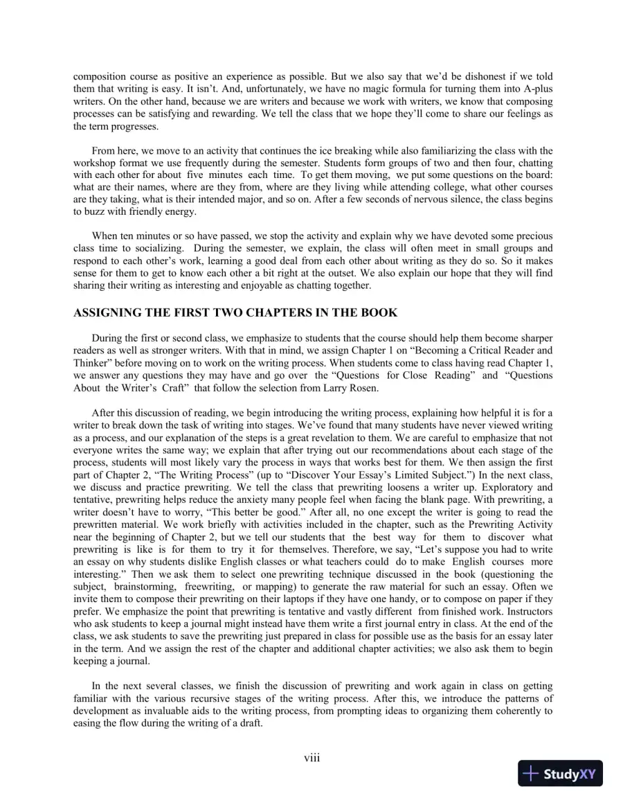 The Longman Reader, 12th Edition Lecture Notes, page 8