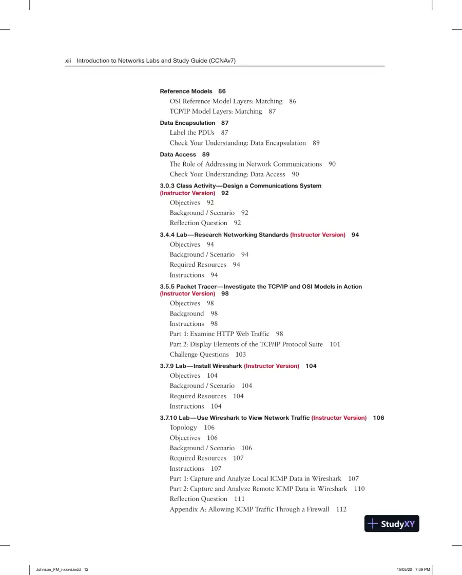 Lecture Notes for Introduction to Networks Labs and Study Guide (CCNAv7), page 10