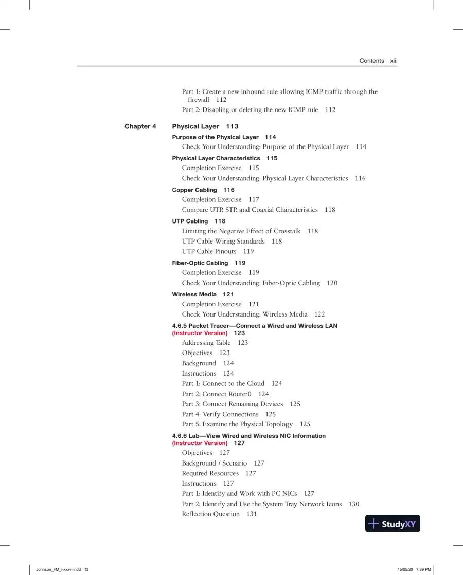 Lecture Notes for Introduction to Networks Labs and Study Guide (CCNAv7), page 11