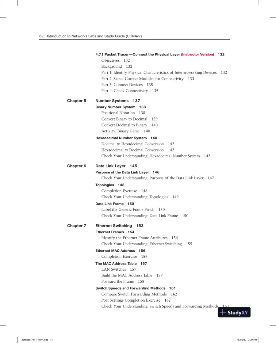 Lecture Notes for Introduction to Networks Labs and Study Guide (CCNAv7), page 12