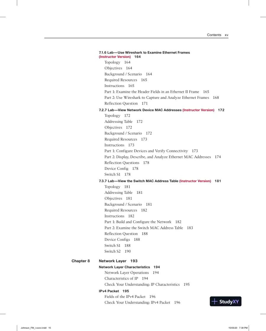 Lecture Notes for Introduction to Networks Labs and Study Guide (CCNAv7), page 13