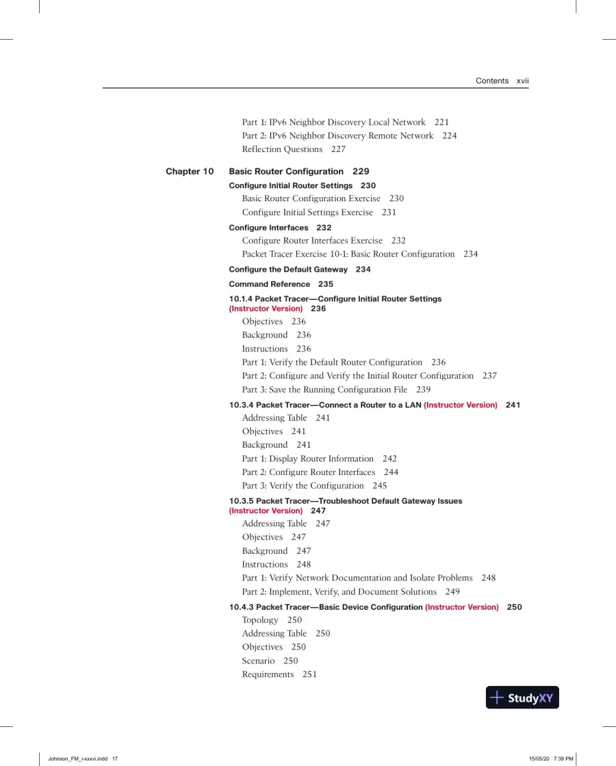Lecture Notes for Introduction to Networks Labs and Study Guide (CCNAv7), page 15