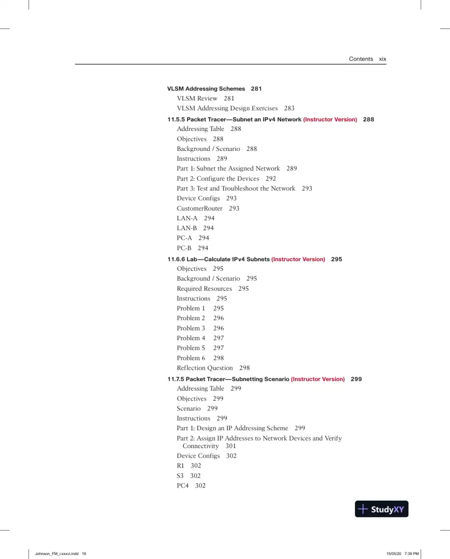 Lecture Notes for Introduction to Networks Labs and Study Guide (CCNAv7), page 17