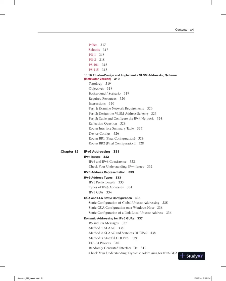 Lecture Notes for Introduction to Networks Labs and Study Guide (CCNAv7), page 19