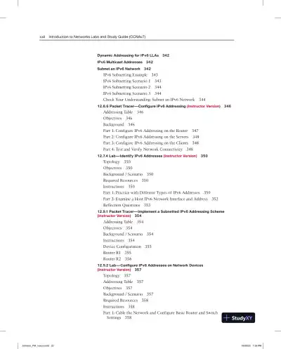 Lecture Notes for Introduction to Networks Labs and Study Guide (CCNAv7) - Page 20 preview image