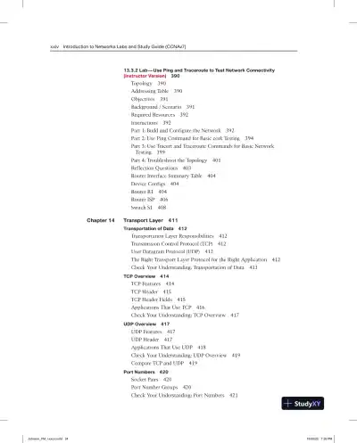 Lecture Notes for Introduction to Networks Labs and Study Guide (CCNAv7) - Page 22 preview image
