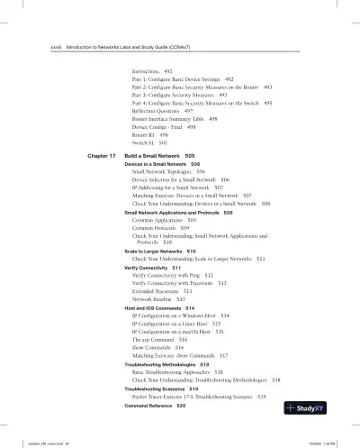 Lecture Notes for Introduction to Networks Labs and Study Guide (CCNAv7) - Page 26 preview image