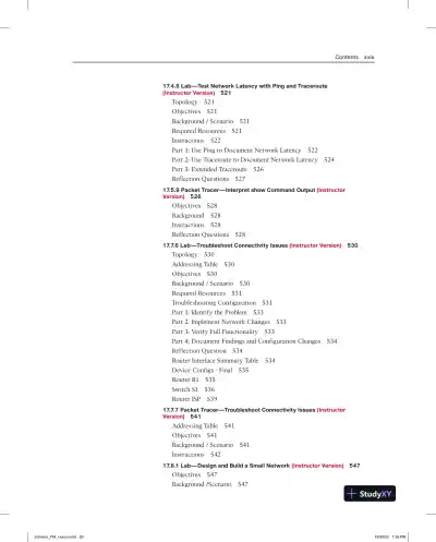 Lecture Notes for Introduction to Networks Labs and Study Guide (CCNAv7) - Page 27 preview image