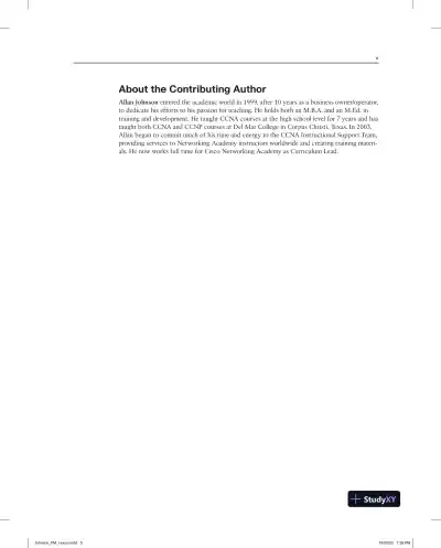 Lecture Notes for Introduction to Networks Labs and Study Guide (CCNAv7) - Page 3 preview image