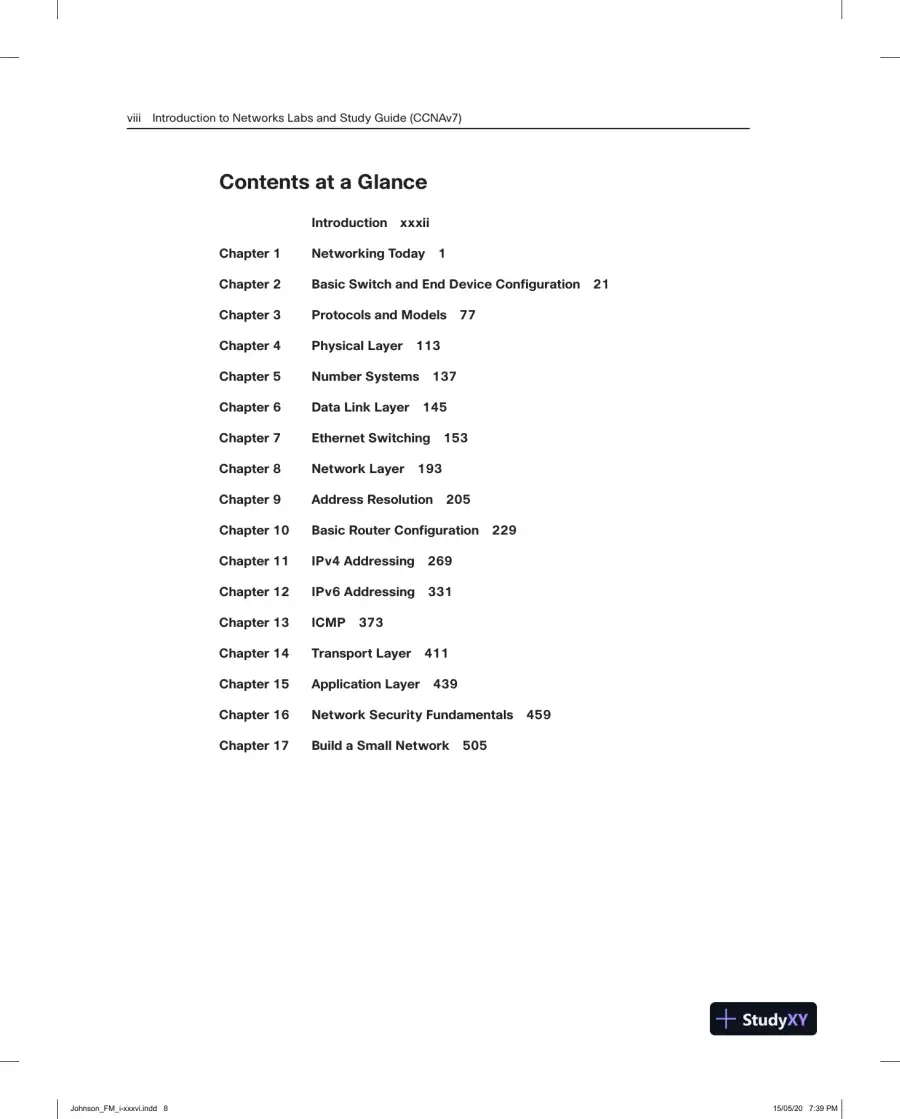 Lecture Notes for Introduction to Networks Labs and Study Guide (CCNAv7), page 6