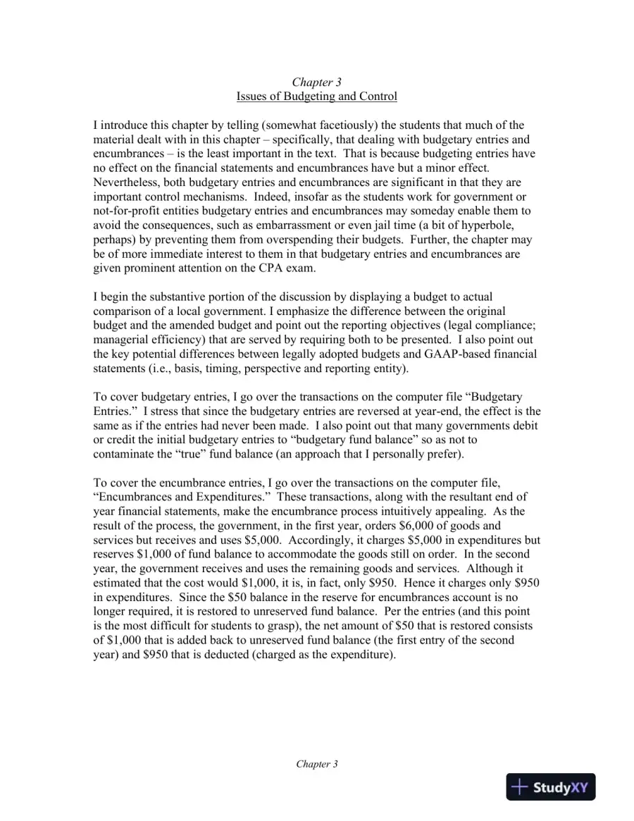 Government and Not-for-Profit Accounting, Binder Ready Version: Concepts and Practices, 7th Edition Class Notes, page 6