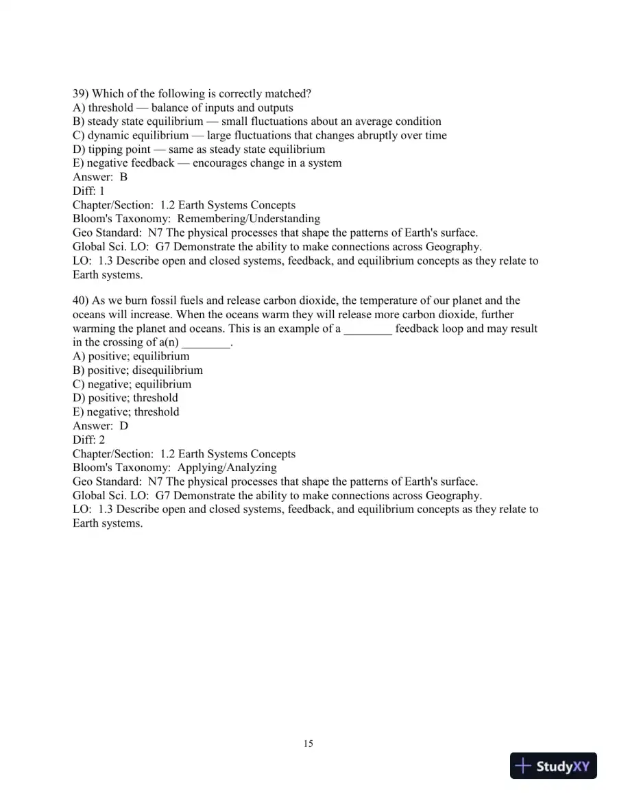 Geosystems: An Introduction To Physical Geography, 10th Edition Test Bank, page 16