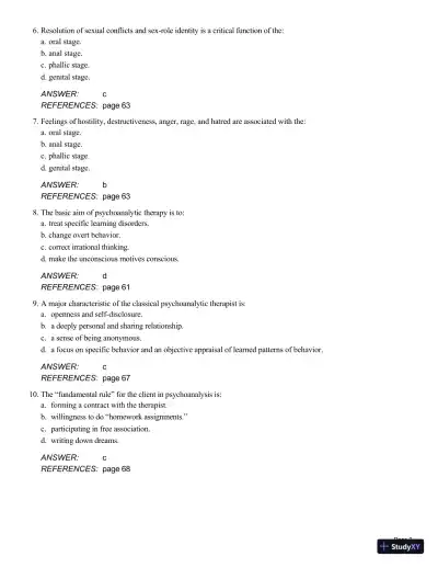 Theory And Practice Of Counseling And Psychotherapy, 10th Edition Test Bank - Page 3 preview image