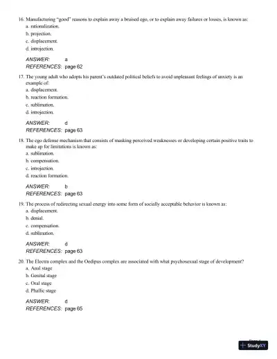 Theory And Practice Of Counseling And Psychotherapy, 10th Edition Test Bank - Page 5 preview image