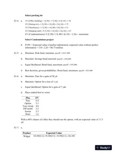 Operations Management: Creating Value Along The Supply Chain, 1st Canadian Edition Solution Manual - Page 15 preview image