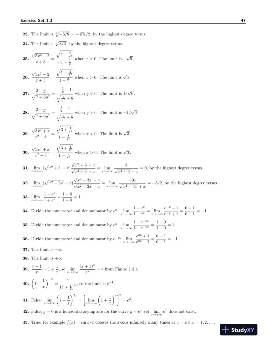 Solution Manual for Calculus, 10th Edition, page 10