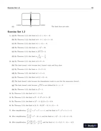 Solution Manual for Calculus, 10th Edition - Page 6 preview image