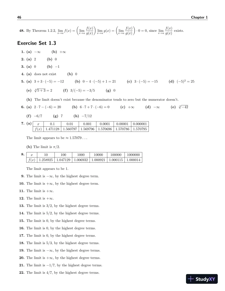 Solution Manual for Calculus, 10th Edition, page 9