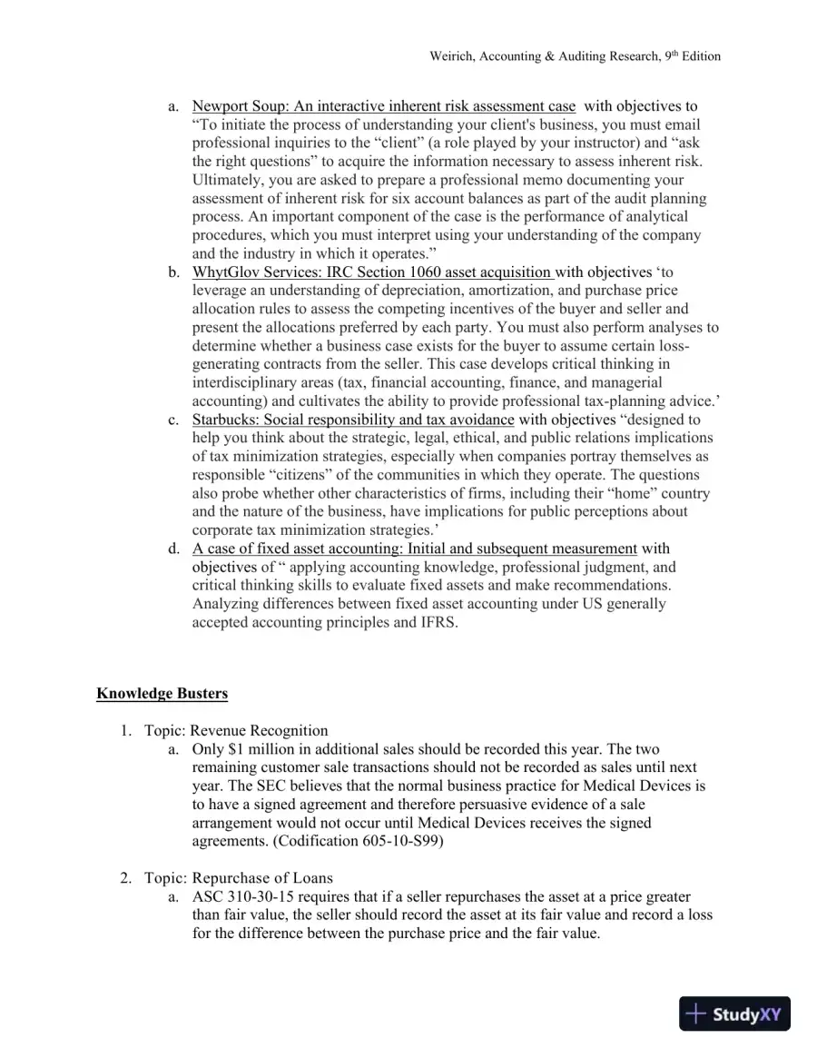Solution Manual for Accounting And Auditing Research: Tools And Strategies , 9th Edition, page 28