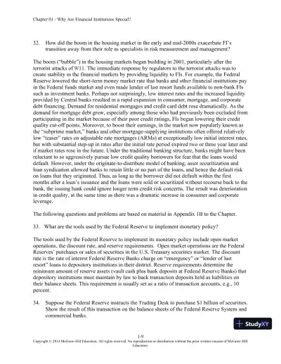 Solution Manual for Financial Institutions Management: A Risk Management Approach, 8th Edition - Page 10 preview image