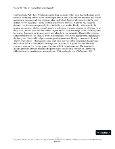 Solution Manual for Financial Institutions Management: A Risk Management Approach, 8th Edition - Page 15 preview image