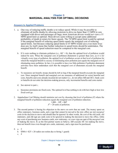 Solution Manual For Managerial Economics: Foundations of Business Analysis and Strategy, 13th Edition - Page 11 preview image