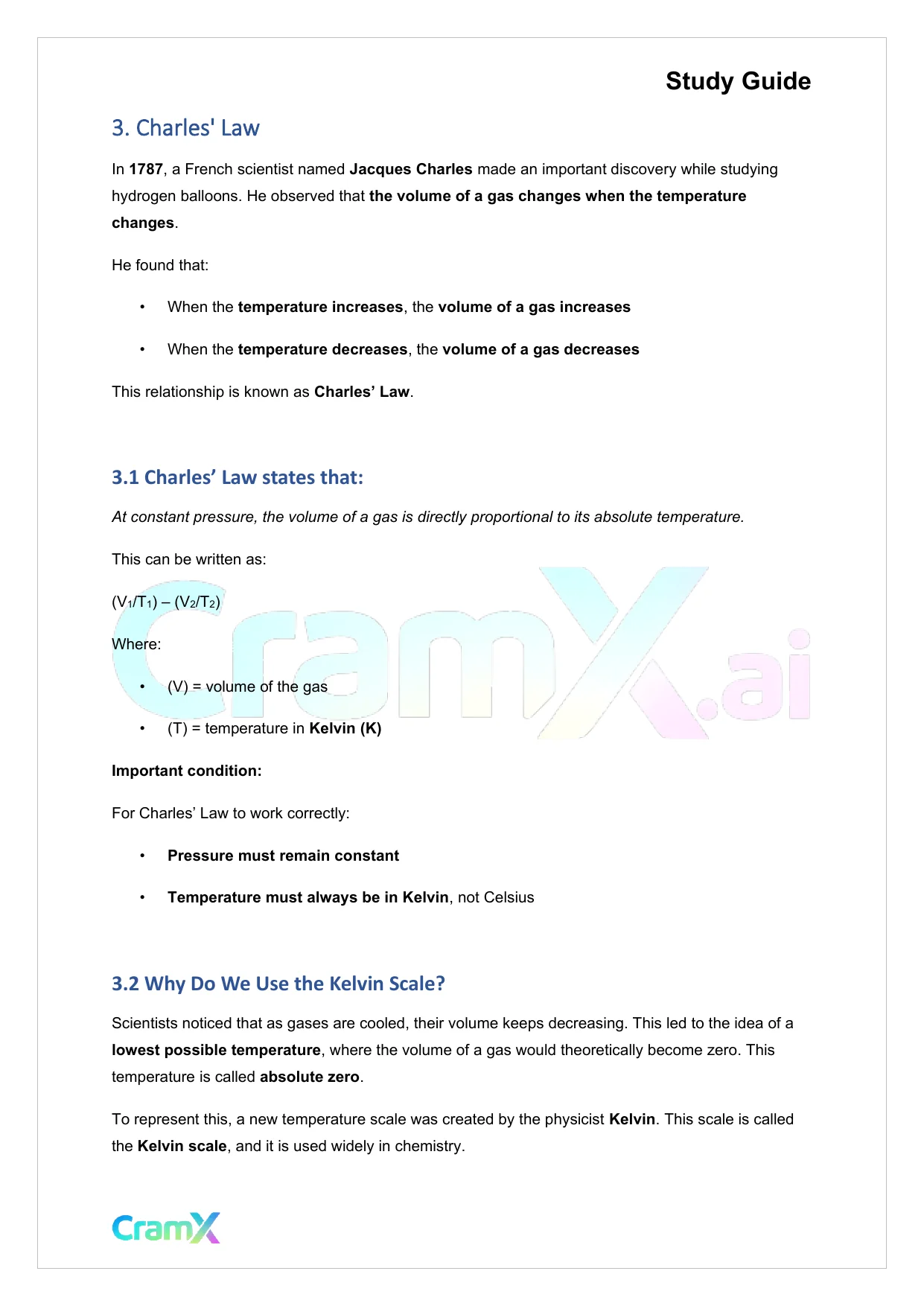 Chemistry - Gases - Page 10 preview image