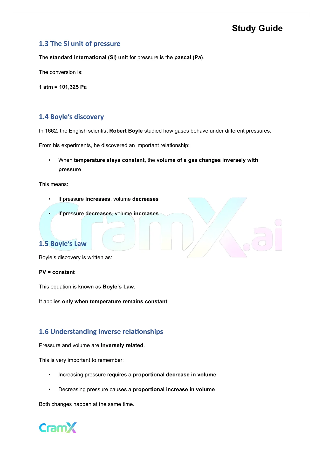 Chemistry - Gases - Page 2 preview image