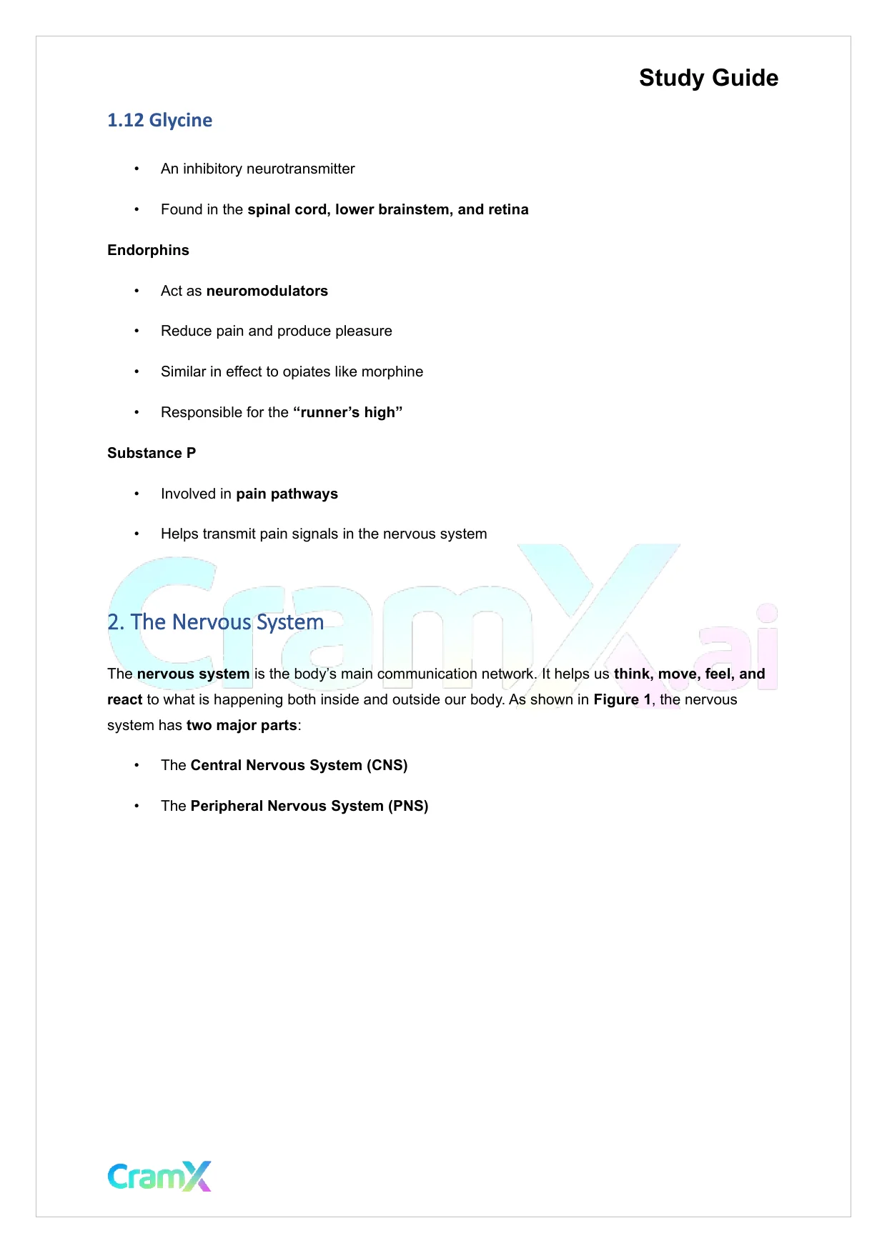 Psychology - Psychology Biological Bases of Behavior - Page 5 preview image