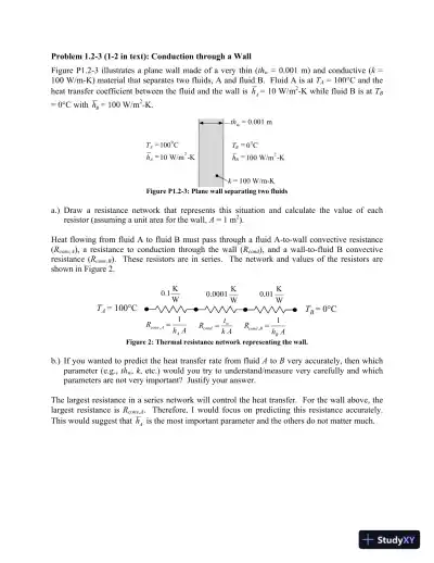 Solution Manual for Heat Transfer , 1st Edition - Page 4 preview image