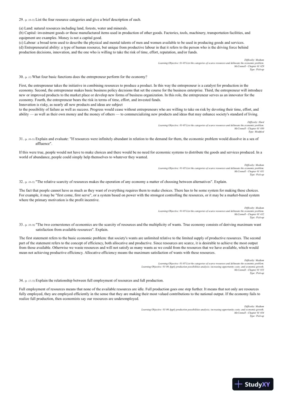 Microeconomics, Thirteenth Canadian Edition Test Bank, page 15