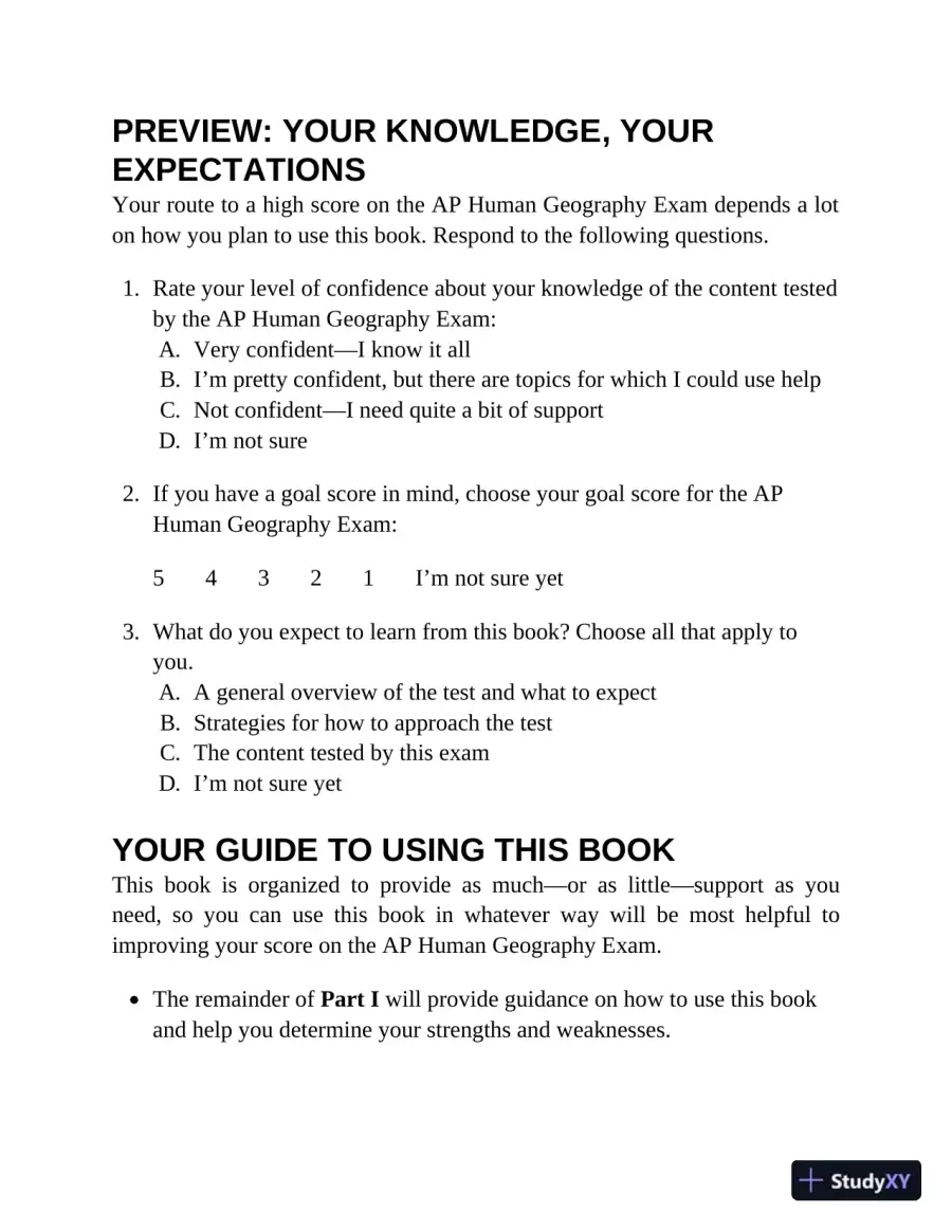 Princeton Review AP Human Geography Prep, 2023: 3 Practice Tests + Complete Content Review (2022), page 17