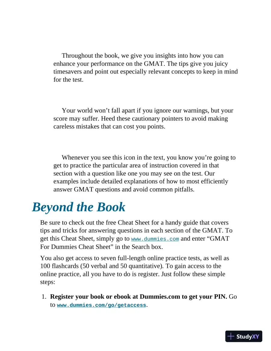 GMAT For Dummies 2020: Book + 7 Practice Tests (2020), page 19