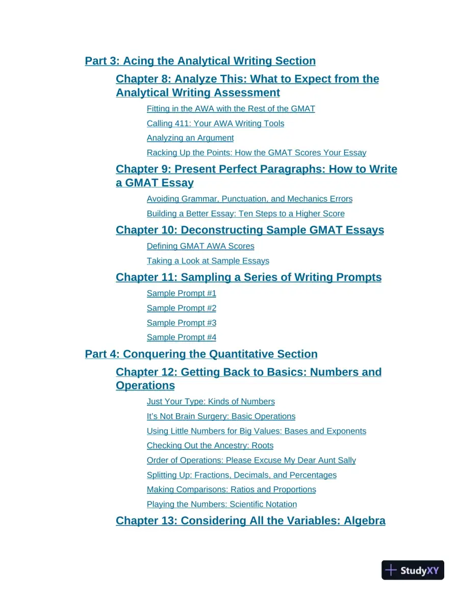 GMAT For Dummies 2020: Book + 7 Practice Tests (2020), page 9