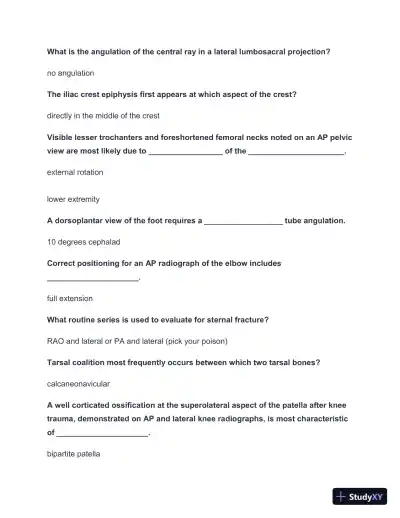 2024-2025 NBCE Practice test with Answers (303 Solved Questions) - Page 10 preview image