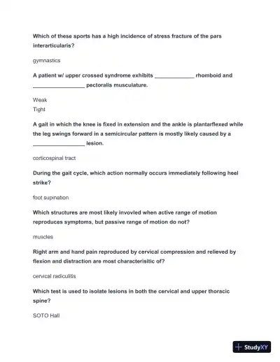 2024-2025 NBCE Practice test with Answers (303 Solved Questions) - Page 3 preview image