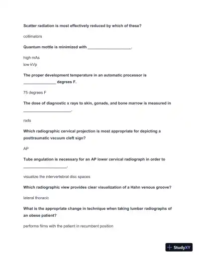 2024-2025 NBCE Practice test with Answers (303 Solved Questions) - Page 9 preview image