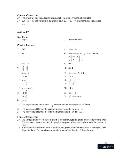 Solution Manual for Mathematics in Action: Algebraic, Graphical, and Trigonometric Problem Solving, 6th Edition - Page 9 preview image