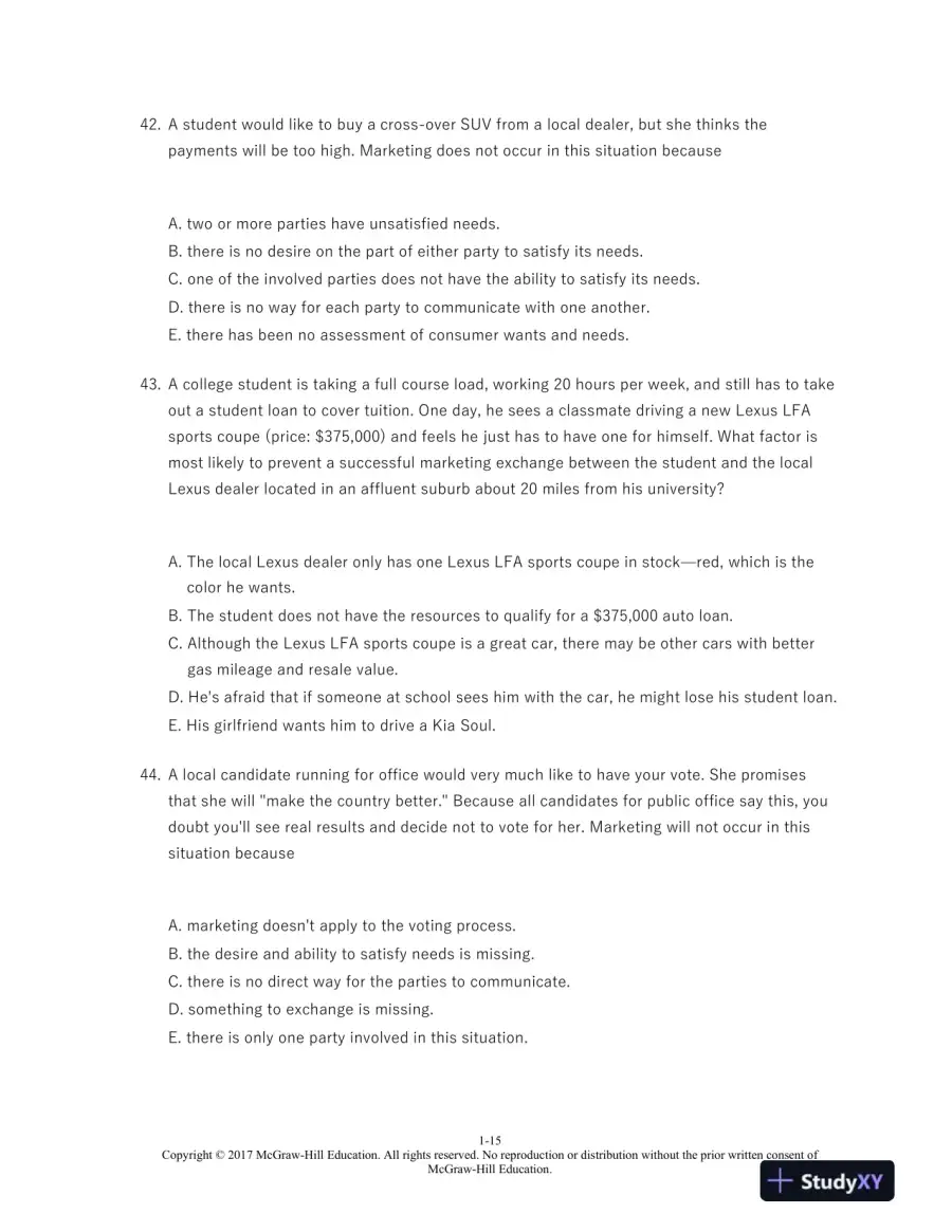 Marketing 13th Edition Test Bank, page 16