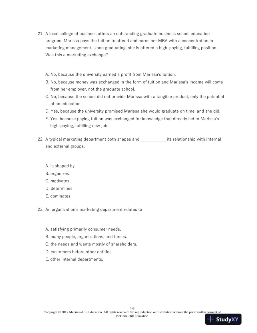 Marketing 13th Edition Test Bank, page 9