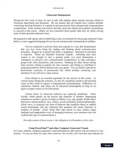 Test Bank for Interpersonal Communication, 7th New International Edition - Page 12 preview image